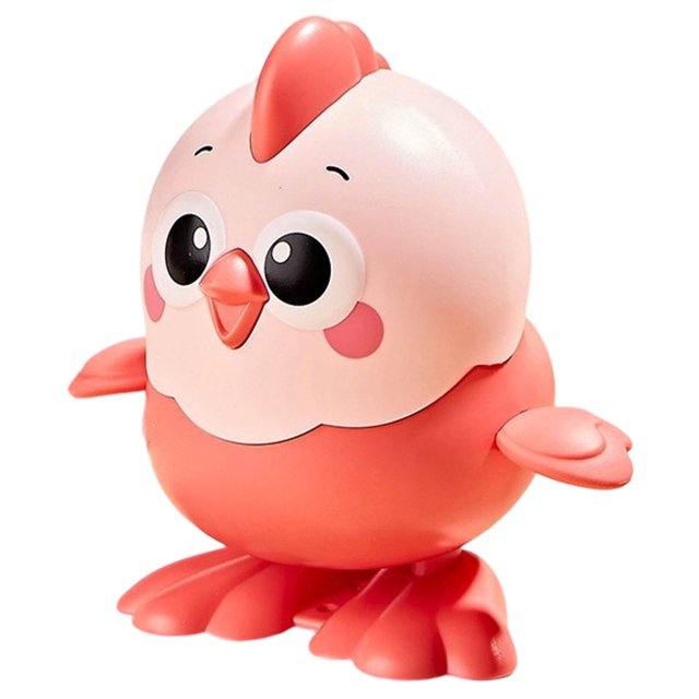 Wind Up Interactive Jumping Chicken Toy Cute Animal Novelty For Kids Home Travel