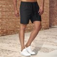 thumbnail image 2 of Plebaso Men's Quick Dry Shorts Drawstring Athletic Running Shorts Lightweight Summer Beach Sports Shorts, 2 of 4