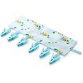 thumbnail image 1 of Jinsinto Folding Hanger Wall Hanging Retractable Clothes Hangers Storage Home Tool (blue), 1 of 5