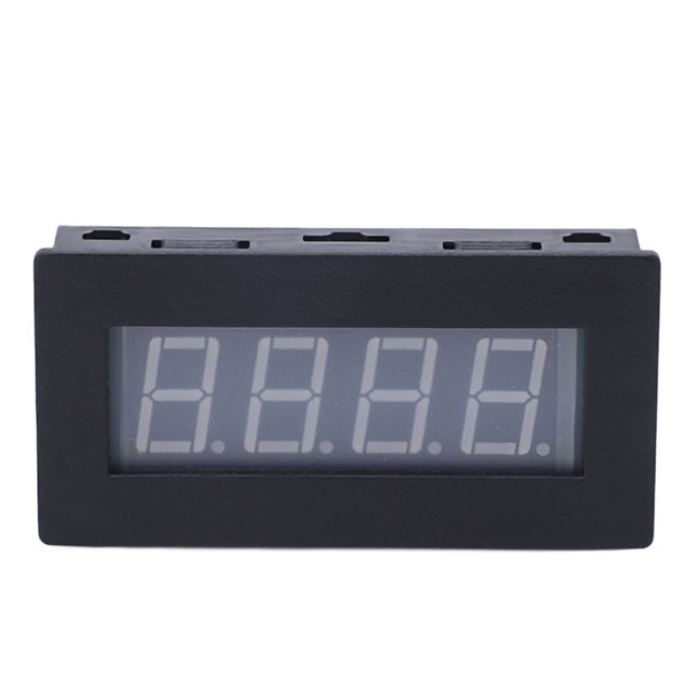 Compteur de Vitesse de Rotation, Réponse Rapide Écran LED 0,56 Po Tachymètre 4 Chiffres avec Câble pour Détecter la Vitesse du Moteur Rétroéclairage Bleu, Rétroéclairage Rouge, Rétroéclairage Vert