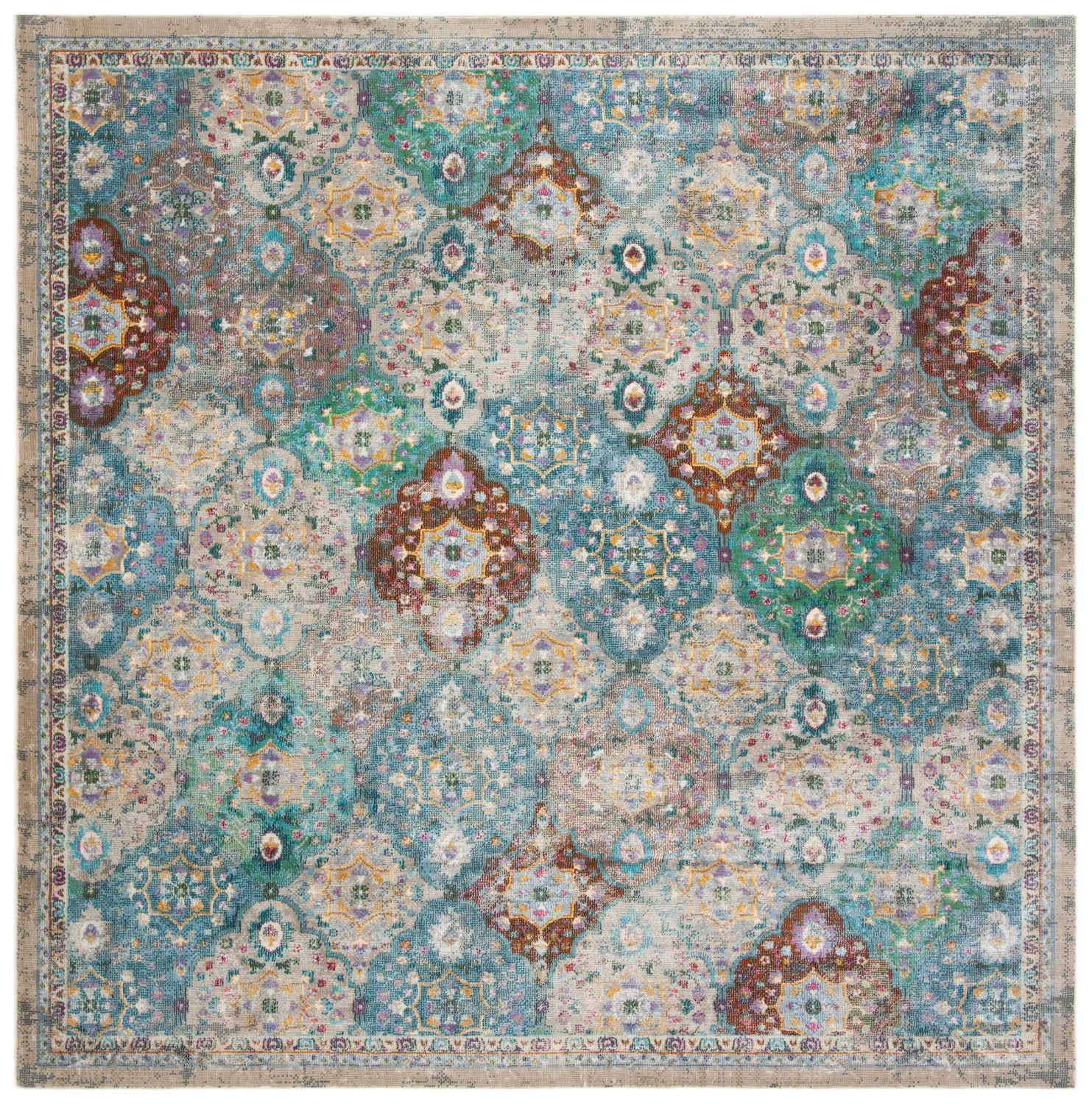 SAFAVIEH Luxor Harry Abstract Floral Area Rug
