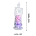 thumbnail image 3 of LED Simulation Electronic Candle Ins Transparent Rose Small Night Light Bedroom Bedside Girl Heart Decoration Decorations, 3 of 3