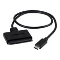 thumbnail image 2 of StarTech.com USB C to SATA Adapter - External Hard Drive Connector for 2.5'' SATA Drives - SATA SSD / HDD to USB C Cable (USB31CSAT3CB) - Storage controller - 2.5", 3.5" - SATA 6Gb/s - USB 3.1 (Gen 2) - black, 2 of 7