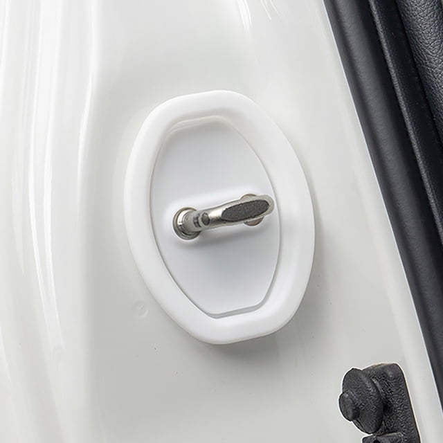 Cagogo under $5 Car Door Protector, 4pcs Car Door Protective Cover, Door Lock Buckle Shock Absorber, Silicone Anti Collision Cushion, Thickened Protective Sticker, Universal Car Accessories