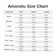 thumbnail image 4 of CHOK Women T Shirts Short Sleeve Round Neck Button Up Tunic Tops (White  XL), 4 of 4