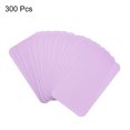 thumbnail image 3 of Unique Bargains 3.5' x 2' Blank Paper Business Cards Small Index Flash Cards Message Note Card, Purple 300 Pack, 3 of 5