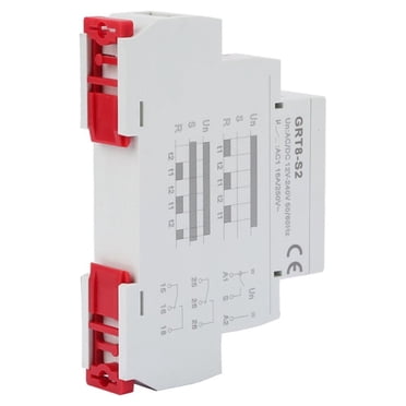 Minuterie de Cycle Relais, Minuterie de Cycle, Indicateurs LED Réglables Petit Volume Super Large pour Circuit Électrique Intérieur Extérieur