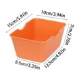 thumbnail image 3 of Kyursd Summer Home/Kitchen Organizers and Storage Special Offer！Mini Cute Candy Color Jewelry Box Office Desk Miscellaneous Sorting Storage Box Storage Box, 3 of 6