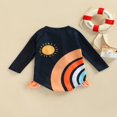 thumbnail image 2 of Baby Girls Long Sleeve Swimsuit Ruffle Zipper Rash Guard Swimwears, 2 of 6