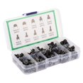 thumbnail image 2 of 200Pcs Tactile Push Button Switch Mini Controller for TV Audio Computer Electronic Product, 2 of 10