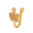 thumbnail image 3 of Clip On Nose Rings For Women Non-Pierced Nose Hoop Ring Adjust Nose Cuff, 3 of 9