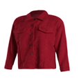 thumbnail image 3 of Women‘s Corduroy Jackets Cardigan Button-down Outwear Blouse Tops Shirt, 3 of 6