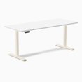 thumbnail image 1 of Desky Bureau de Jeu Assis-Debout Simple - Blanc / 70,9 x 29,5 Pouces / Blé, 1 of 10