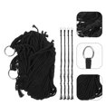 thumbnail image 2 of Miangastore 6pcs Macrame Plant Hanger For Plant Pots Inch Woven Rope Hanger Kits With Hooks Hanging Planter Basket For Indoor Boho Home Decor, 2 of 8