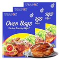 thumbnail image 2 of WRAPOK Oven Cooking Turkey Bags Large Size Ribs Baking Roasting Bags No Mess For Chicken Meat Ham Poultry Fish Seafood Vegetable - 12 Bags (17 x 21.5 Inch), 2 of 4