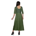 thumbnail image 4 of Moomaya Kurta à Manches 3/4 Imprimée pour Femmes Kurti Longue Vêtements d'Été pour Femmes, 4 of 5