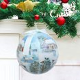thumbnail image 1 of Suncoda Holiday Ball, Holiday Ball Ornament Tree Ornament, 2.8 Inch Multi-Style Holiday Light Bulb Ornament Holiday Tree Ornament Tree Dress Family Party Holiday Ornament, 1 of 5