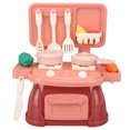 thumbnail image 2 of Kids Kitchen Playset Detachable Interactive Parts Complete Set of  Pretend Cooking Toys for Girls, 2 of 7