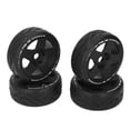 thumbnail image 2 of 4 Pcs Pneu, Roues RC 1/8 GT Adhérence Forte Pneus de Course sur Route Usure sur Roues de Route avec Adaptateur 17 mm, 2 of 8