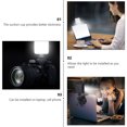 thumbnail image 3 of Miangastore streaming light Video Conference Light with Rechargeable Battery 1Pack Black 2.75x0.98x3.34in, 3 of 8