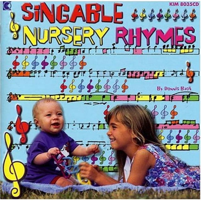 Kimbo Educational Singable Nursery Rimes Chanson CD pour PK à K Grade