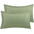 thumbnail image 1 of Unique Bargains Pillowcases Soft 1800 Microfiber Pillow Shams No Zipper, 1 of 9