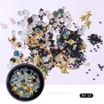 thumbnail image 1 of PVCS Colorful DIY Rhinestone Bead Chain Set Three-dimensional Nail Decoration, 1 of 2