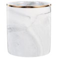 thumbnail image 1 of Tabletop Pen Holder Marble Pen Container Makeup Brush Organizer Stationery Storage Holder, 1 of 9
