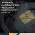 thumbnail image 2 of Safety 1st Bilingual Baby On Board Sign, 2 of 8