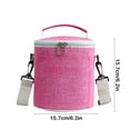 thumbnail image 2 of ZZkhGO Lunch Bag, Insulated Reusable Lunch Box Cooler, Large Capacity Food Container for Men Women Work Picnic, 2 of 6