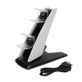 thumbnail image 1 of Station de Charge pour Manette, Station de Charge Double Plug And Play Protection de Circuit avec Lumière Ambiante pour Manette de Console de Jeu Blanc, 1 of 8