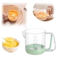 thumbnail image 3 of Egg Beater 2 Egg Beater With Measuring Cup For Kitchen Smooth Mixing And Straining Egg Whites And Foam Versatile Household Baking Tool For Whisking Blending And Draining, 3 of 3