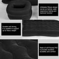 thumbnail image 4 of Matelas Gonflable Portable Coussin d'Air pour Camping Voyage Plein Air, 4 of 7