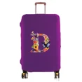 thumbnail image 1 of Travel Luggage Cover Baggage Suitcase Protector Washable Reusable Dustproof Scratch-proof Suitcase Cover Butterfly Print Pattern 8butterfly letter D M, 1 of 6