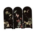 thumbnail image 4 of Siruishop Chinese Design Mini Screen Ornament 3 Panel Divider for Fireplace Countertop D, 4 of 8