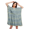 thumbnail image 1 of Moomaya Robe Courte de Caftan de Plage, Robe de Couverture Imprimée, Kaftan pour Femmes, Tenue de Plage, Couverture, 1 of 4