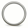 thumbnail image 2 of Titanium Grooved 14k Yellow Inlay 6mm Brushed and Antiqued Band Size 10.5, 2 of 6