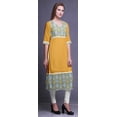 thumbnail image 3 of Bimba Printed Straight Kurtis For Women Panel Kurta Summer Tunic, 3 of 5
