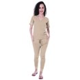 thumbnail image 1 of Moomaya Ensemble de Nuit Simple pour Femmes avec Pyjama en Coton 2 Pcs Nuisettes, 1 of 7