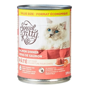 Special Kitty Salmon Dinner Alimentation de chat humide, taille de la valeur, 374 G Can