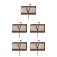 thumbnail image 3 of Youkk Housse de Fauteuil Inclinable Double et de Canapé de Décor Résistante aux Intempéries et Robuste Imprimé Vif YTYH2309037 5Ensemble, 3 of 6