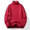 thumbnail image 2 of Men's Solid Knit Turtleneck, 2 of 7