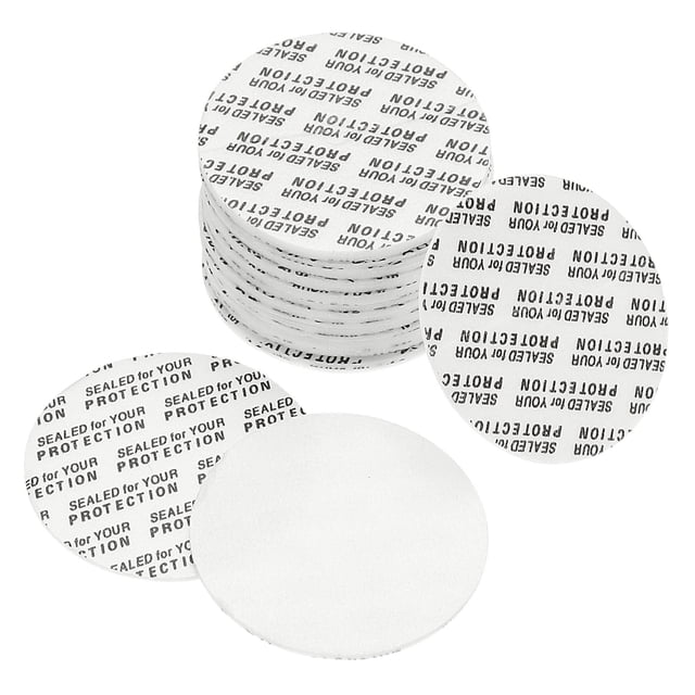 Unique Bargains Joint Sensible à la Pression en Mousse PS de 43 mm Résistant, Blanc, Lot de 100