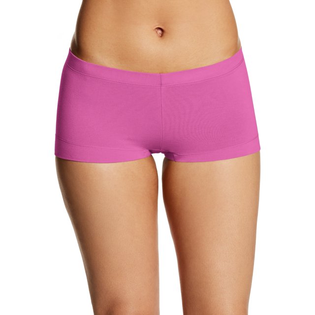 Maidenform Shorty en Coton sur Mesure pour Femmes, P5, Fuchsia Feather