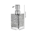 thumbnail image 3 of Cagogo under $5 Foaming Soap Dispenser, Foaming Soap Dispenser Bottle, Refillable Hand Soap Dispenser, Bathroom Kitchen Liquid Soap Dispenser, Pump Bottle for Shampoo Body Wash, 3 of 8