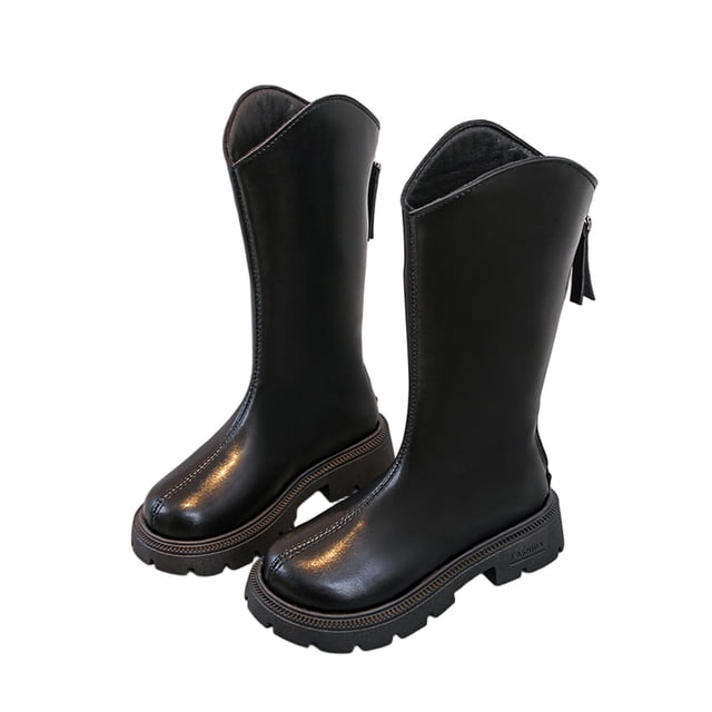 Boots for Girls Bows - Little Girl Fashionable Princess Boots - Fall and Winter Style