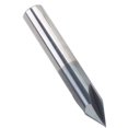 thumbnail image 2 of Chamfering Milling Cutter, 3 Flute Chamfer Milling Cutter Simple To Operate Chamfer Router Bit  For Industrial Supplies D12 X 60° X 75L, 2 of 8