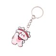 thumbnail image 2 of Cartoon Keychain Ring Fashion Cute Animal Acrylic Door Cartoon Keychain Car Key Holder Backpack Purse Wallet Keyring Pendant for Female Type 6, 2 of 9