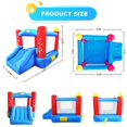 thumbnail image 3 of YARD Star Bouncer Bounce House Slide Inflatable Castle Jumper with Blower, 3 of 5