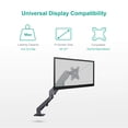 thumbnail image 4 of Uplite Single Desk Mount Full Motion with Gas Spring Swivel Stand Fully Adjustable Monitor Arm up to 27" Monitor, 4 of 6